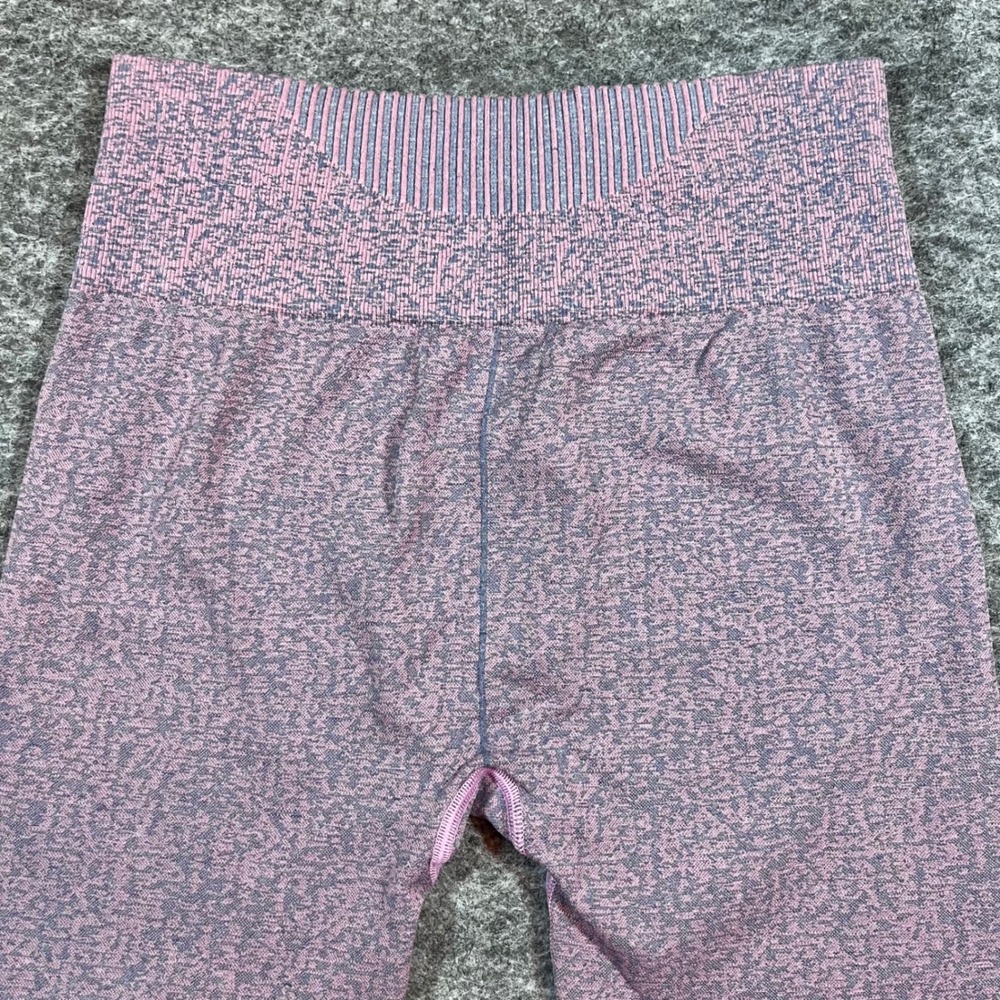 Gymshark Seamless Leggings Womens XS (2-4) Pink Purple High Waisted Yoga Gym - Picture 6 of 11
